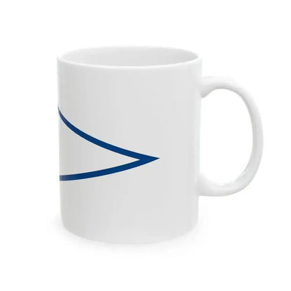 Burgee of Segelclub Mattsee (Austria) White Coffee Mug - Go Mug Yourself