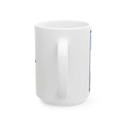 Burgee of Segelclub Mattsee (Austria) White Coffee Mug - Go Mug Yourself