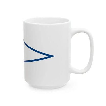 Burgee of Segelclub Mattsee (Austria) White Coffee Mug - Go Mug Yourself