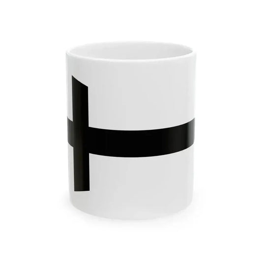 Burgee of Segelclub Rhe (Germany) White Coffee Mug 11oz - Go Mug Yourself
