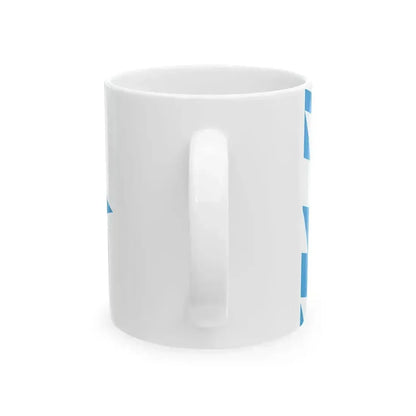 Burgee of Segler-Gemeinschaft Utting (Germany) White Coffee Mug - Go Mug Yourself