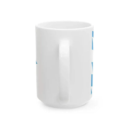 Burgee of Segler-Gemeinschaft Utting (Germany) White Coffee Mug - Go Mug Yourself