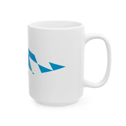 Burgee of Segler-Gemeinschaft Utting (Germany) White Coffee Mug - Go Mug Yourself