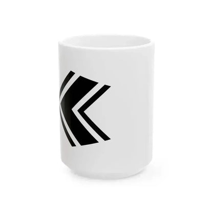 Burgee of Seglervereinigung 1903 Berlin (Germany) White Coffee Mug 15oz - Go Mug Yourself
