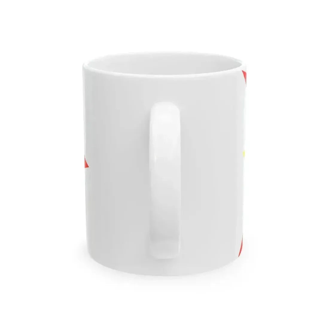 Burgee of Skovshoved Sejlklub (Denmark) White Coffee Mug - Go Mug Yourself