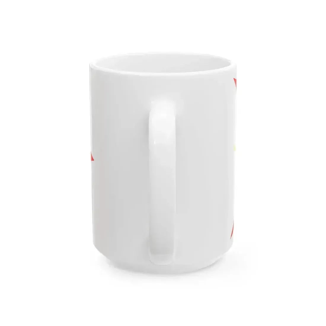 Burgee of Skovshoved Sejlklub (Denmark) White Coffee Mug - Go Mug Yourself