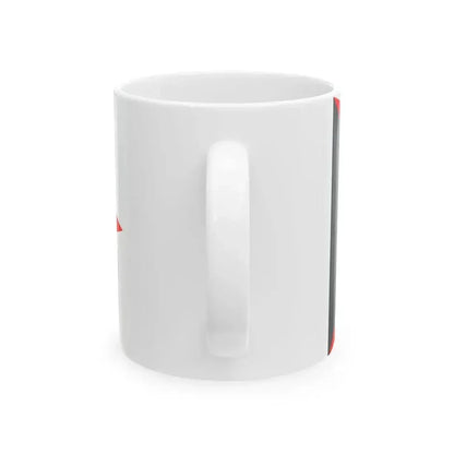 Burgee of Societa Vela Oscar Cosulich (Italy) White Coffee Mug - Go Mug Yourself