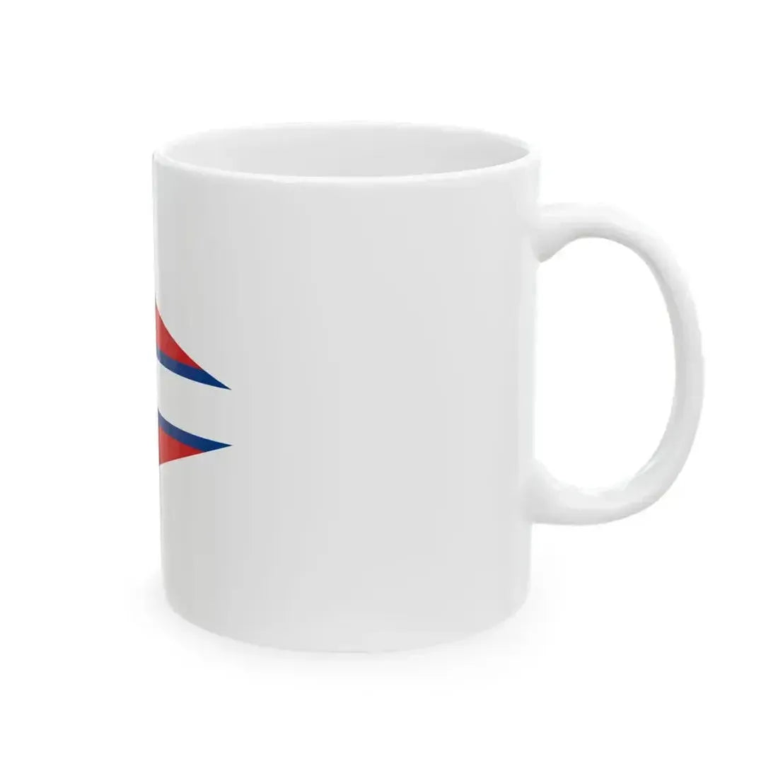 Burgee of Spartacus Sailing Club (Hungary) White Coffee Mug - Go Mug Yourself