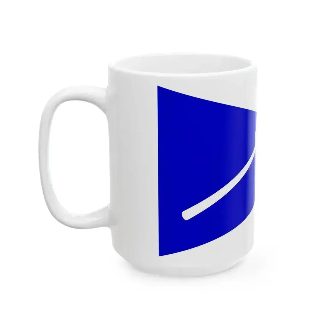 Burgee of Squantum YC (United States) White Coffee Mug - Go Mug Yourself