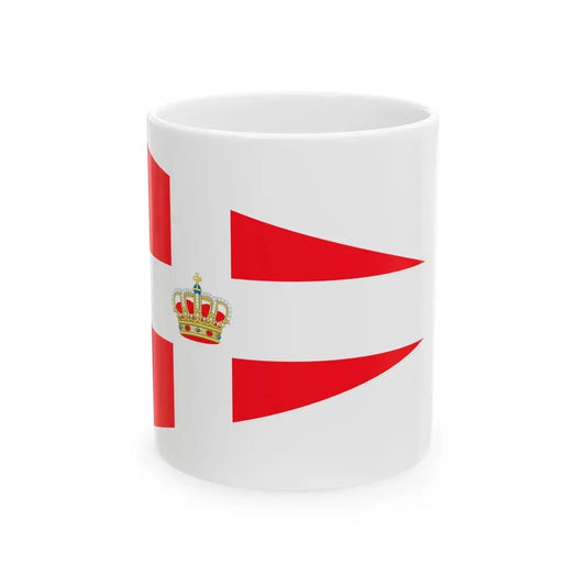 Burgee of SRNA (Belgium) White Coffee Mug 11oz - Go Mug Yourself