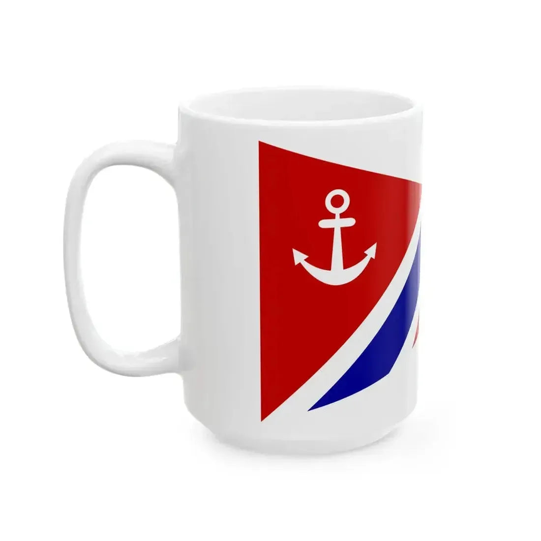 Burgee of St. Petersburg YC (United States) White Coffee Mug - Go Mug Yourself