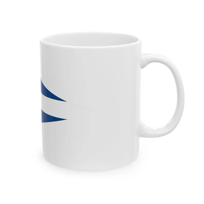 Burgee of Stavanger Seilforening (Norway) White Coffee Mug - Go Mug Yourself