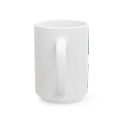 Burgee of Stavanger Seilforening (Norway) White Coffee Mug - Go Mug Yourself