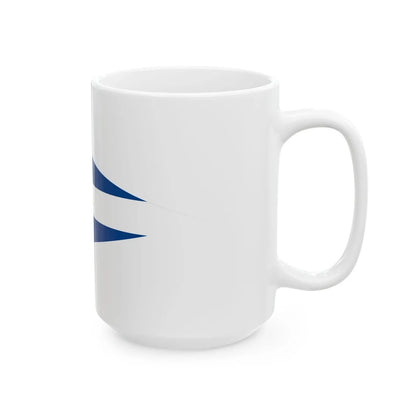 Burgee of Stavanger Seilforening (Norway) White Coffee Mug - Go Mug Yourself