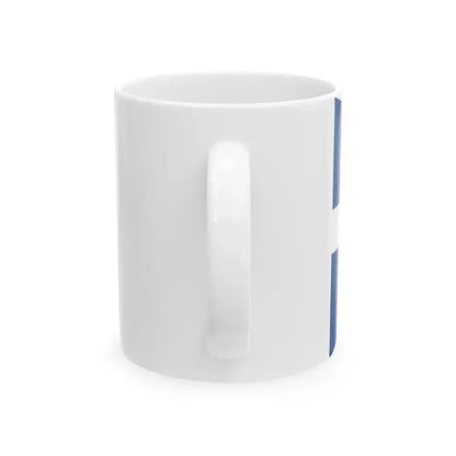 Burgee of Sun City YC (Australia) White Coffee Mug - Go Mug Yourself