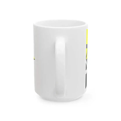 Burgee of Surf City YC (United States) White Coffee Mug - Go Mug Yourself