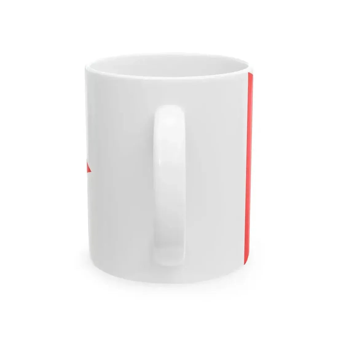 Burgee of Thisted Sejlklub (Denmark) White Coffee Mug - Go Mug Yourself