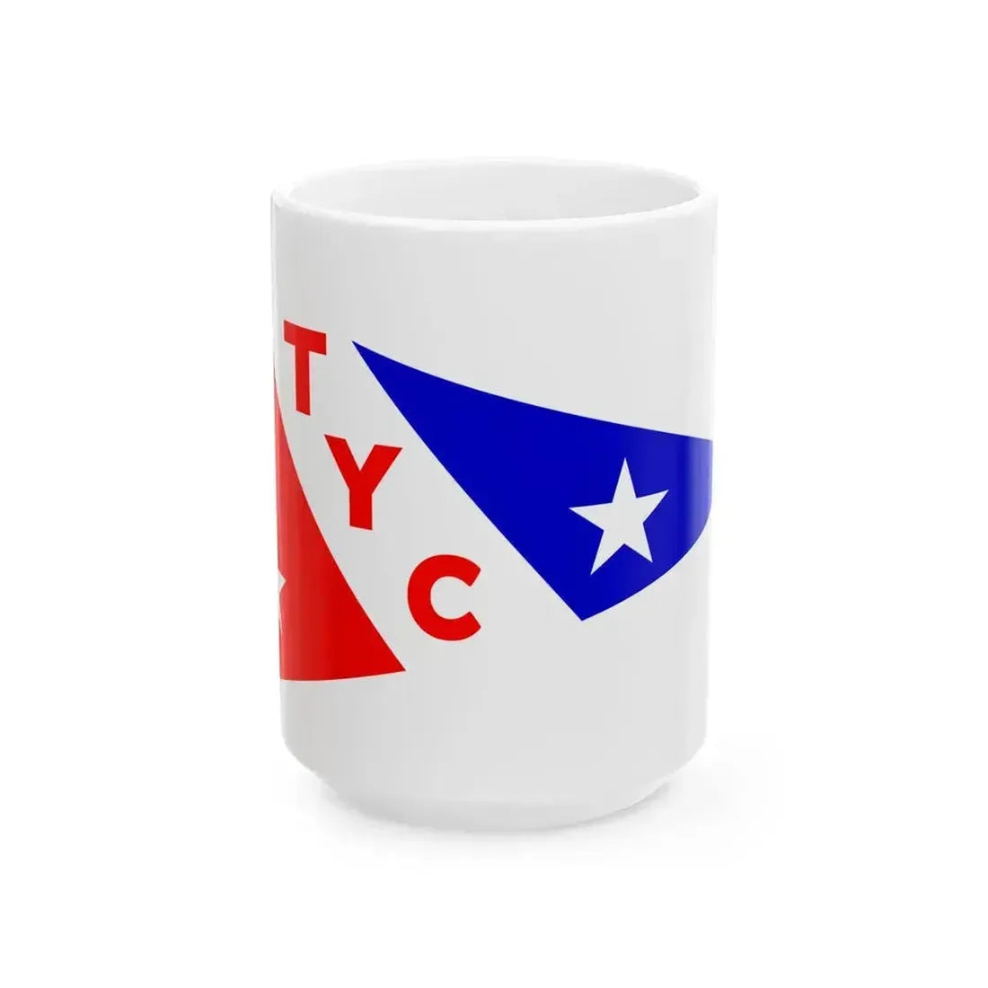 Burgee of Toledo YC (United States) White Coffee Mug 15oz - Go Mug Yourself