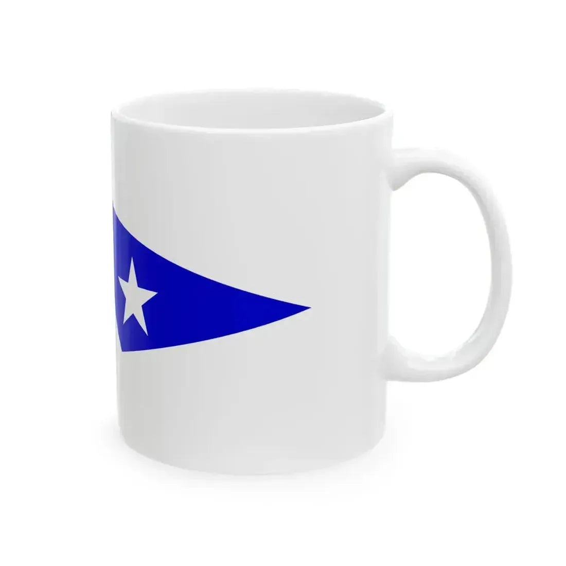 Burgee of Toledo YC (United States) White Coffee Mug - Go Mug Yourself