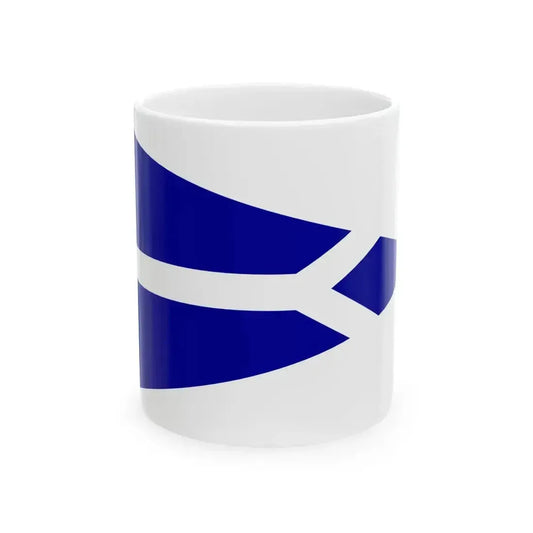 Burgee of Tred Avon YC (United States) White Coffee Mug 11oz - Go Mug Yourself
