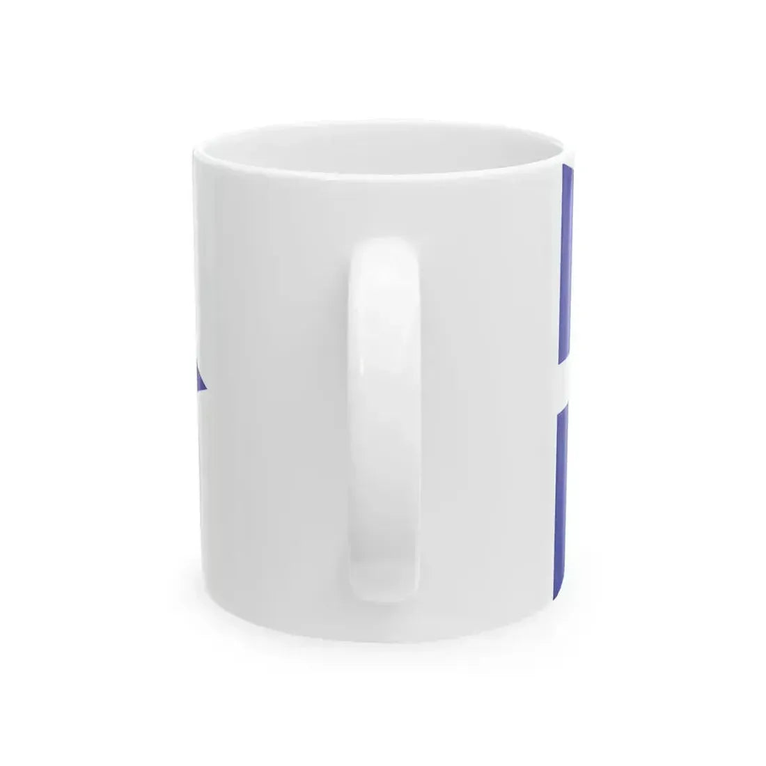 Burgee of Tred Avon YC (United States) White Coffee Mug - Go Mug Yourself