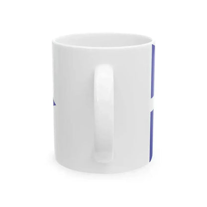 Burgee of Tred Avon YC (United States) White Coffee Mug - Go Mug Yourself