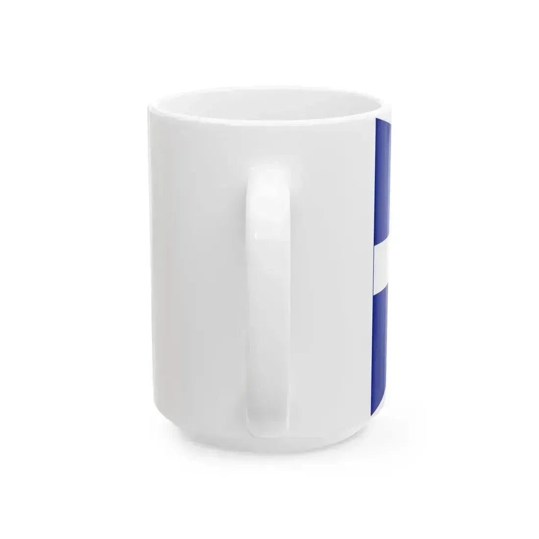 Burgee of Union Nationale pour la Course au Large (France) White Coffee Mug - Go Mug Yourself