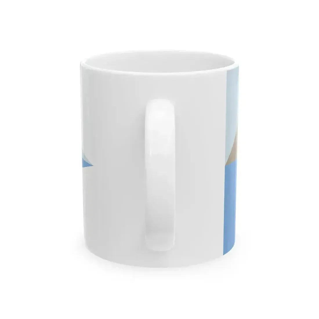 Burgee of Union Sailing Club (United States) White Coffee Mug - Go Mug Yourself
