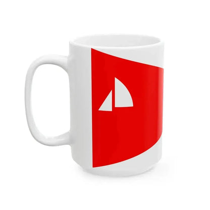 Burgee of Valdosta YC (Georgia) White Coffee Mug - Go Mug Yourself