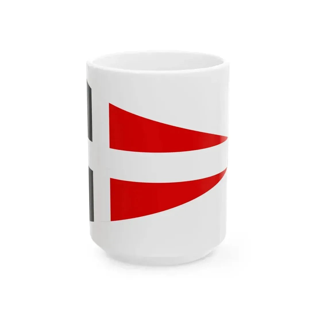 Burgee of Verein Seglerhaus am Wannsee (Germany) White Coffee Mug 15oz - Go Mug Yourself