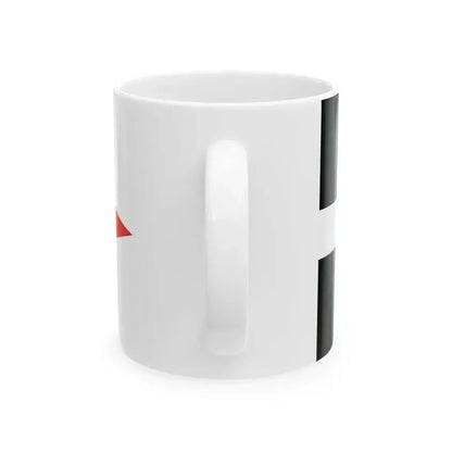 Burgee of Verein Seglerhaus am Wannsee (Germany) White Coffee Mug - Go Mug Yourself