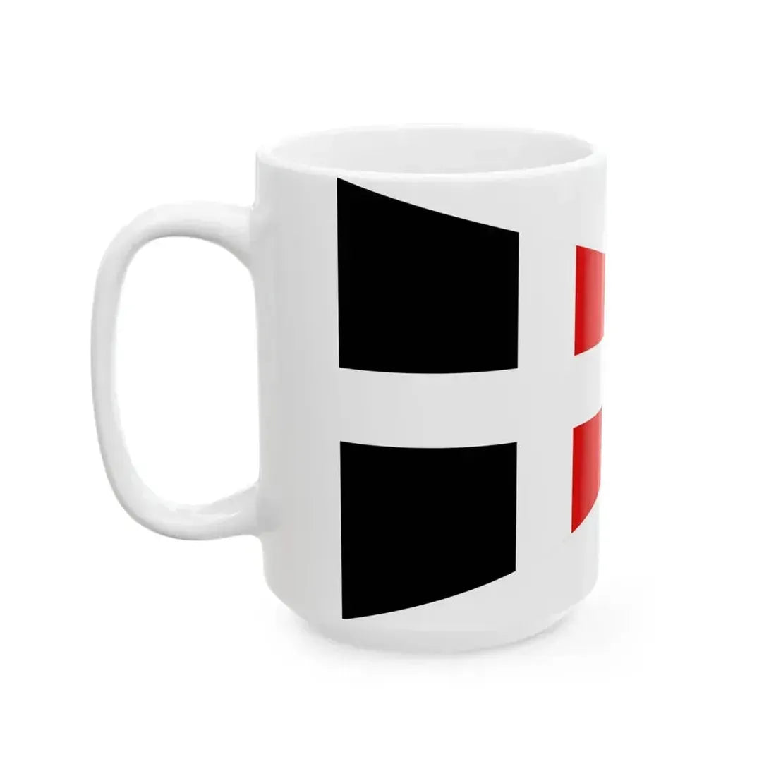 Burgee of Verein Seglerhaus am Wannsee (Germany) White Coffee Mug - Go Mug Yourself