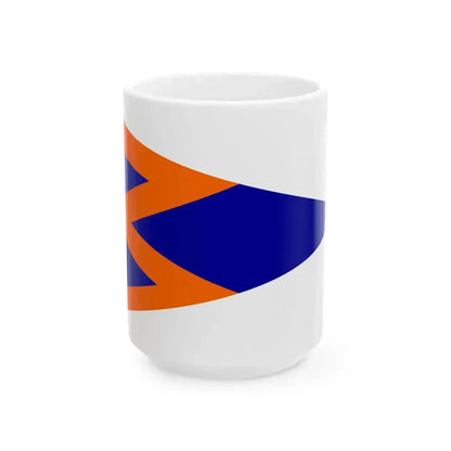 Burgee of Waikiki YC (United States) White Coffee Mug 15oz - Go Mug Yourself