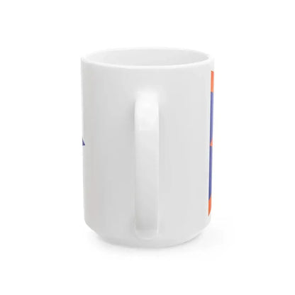 Burgee of Waikiki YC (United States) White Coffee Mug - Go Mug Yourself