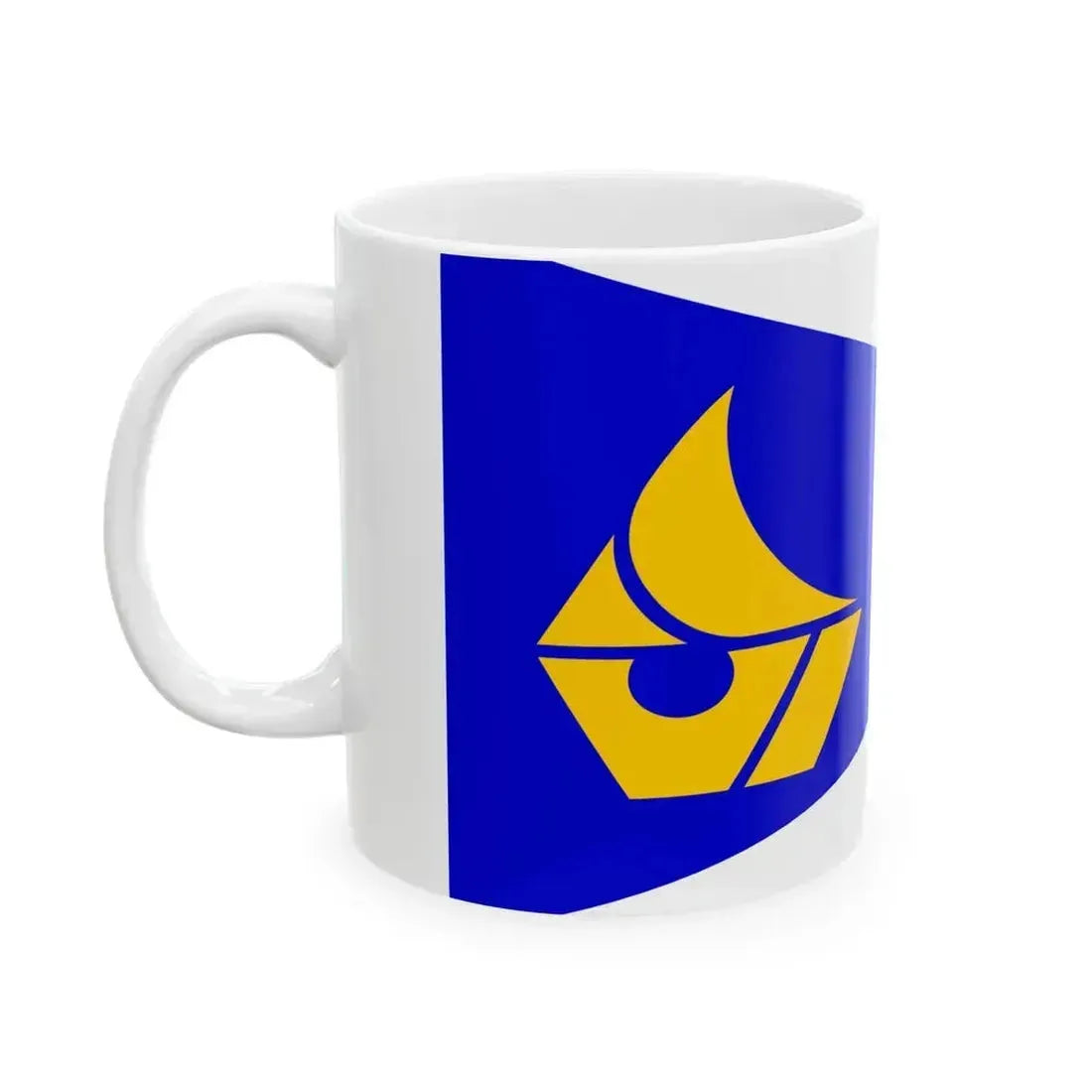 Burgee of Walnut Valley Sailing Club (United States) White Coffee Mug - Go Mug Yourself