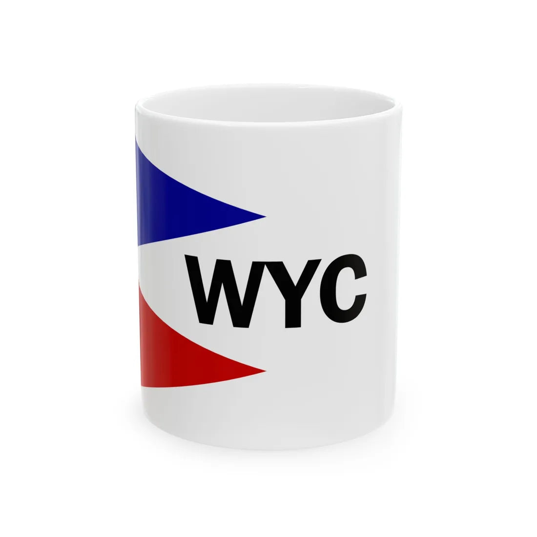 Burgee of Wawasee YC (India) White Coffee Mug 11oz - Go Mug Yourself