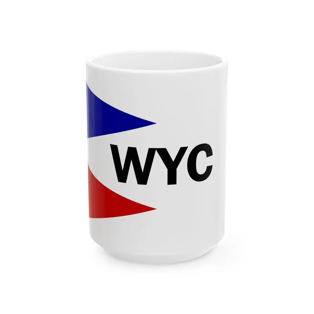 Burgee of Wawasee YC (India) White Coffee Mug 15oz - Go Mug Yourself