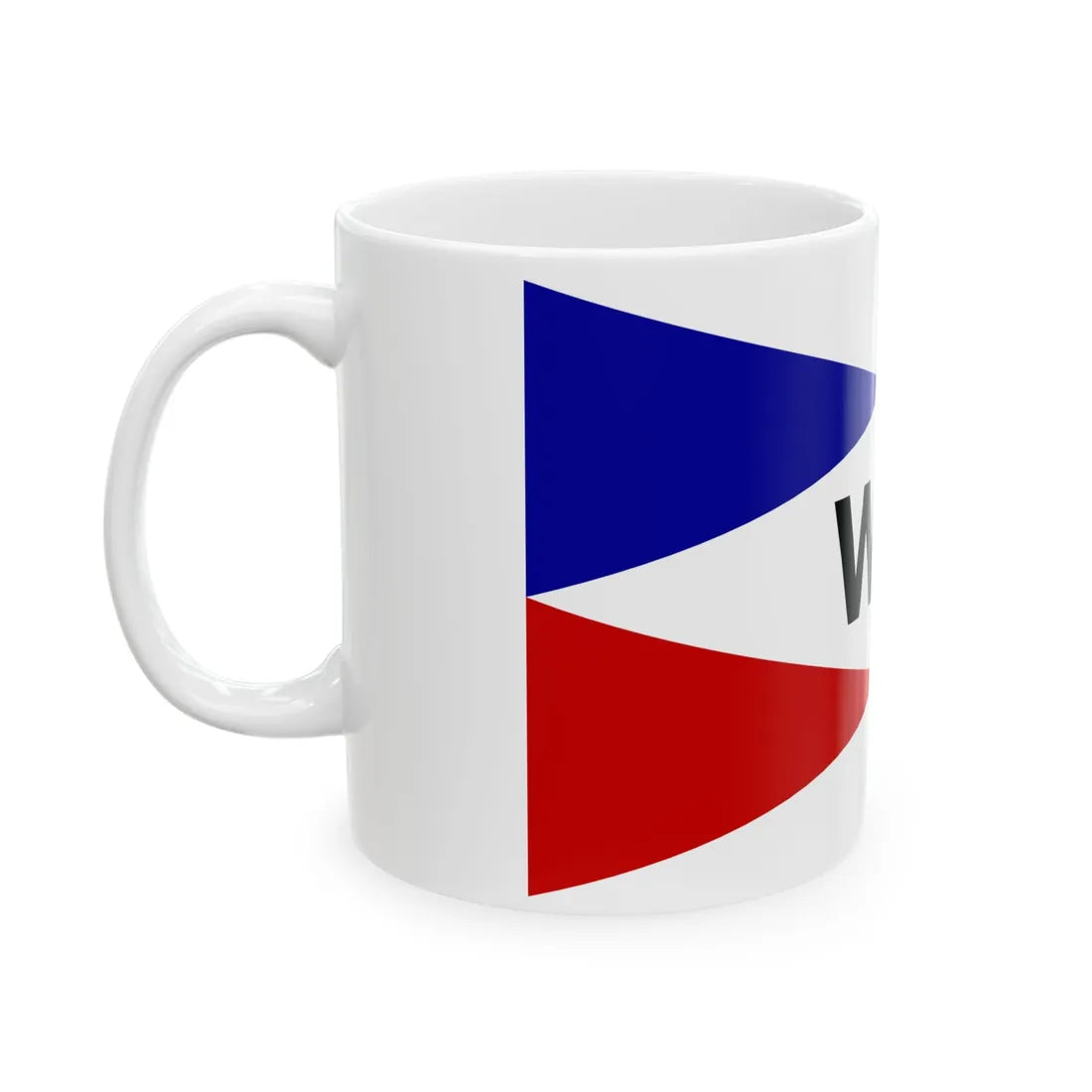 Burgee of Wawasee YC (India) White Coffee Mug - Go Mug Yourself