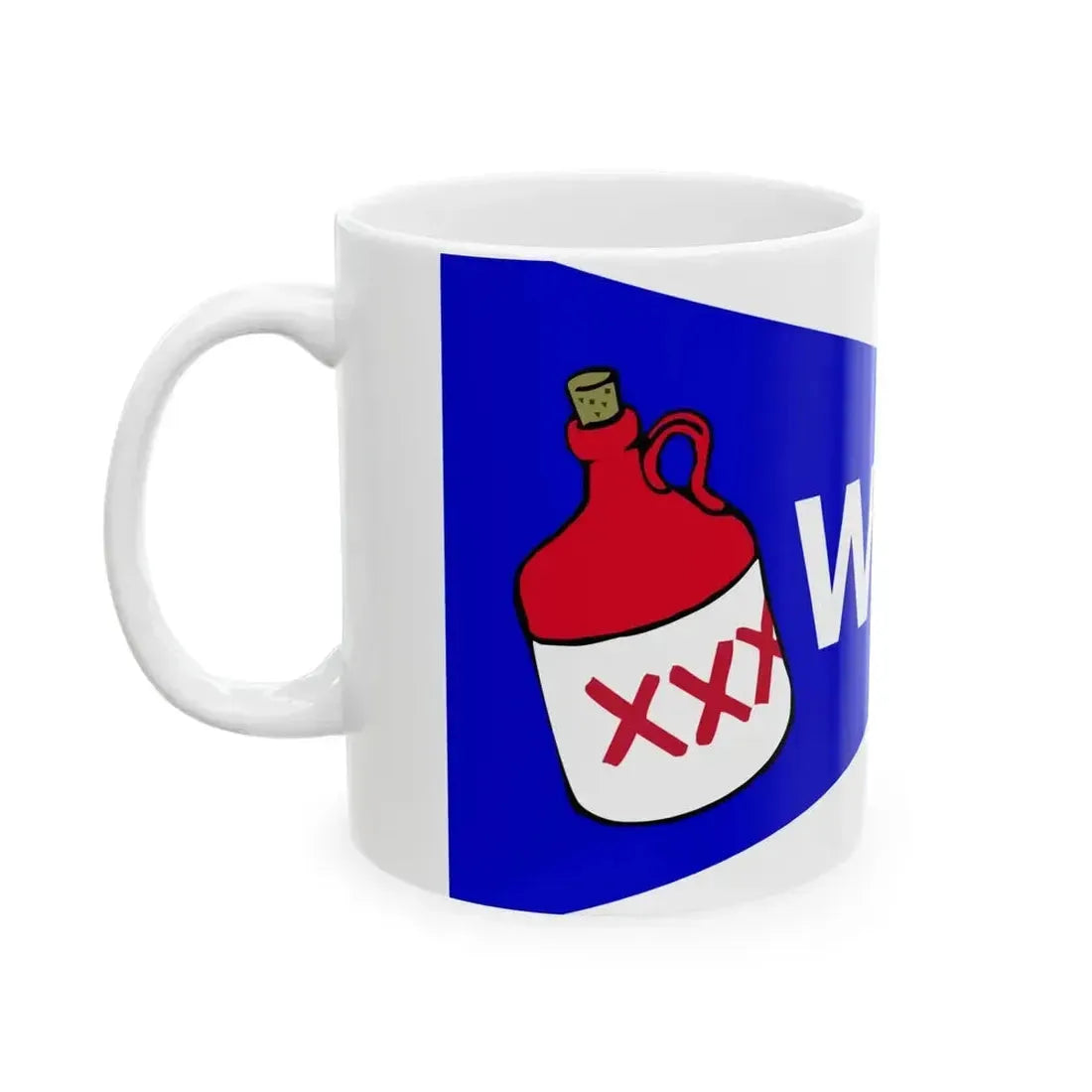Burgee of Whiskeytown SC (United States) White Coffee Mug - Go Mug Yourself