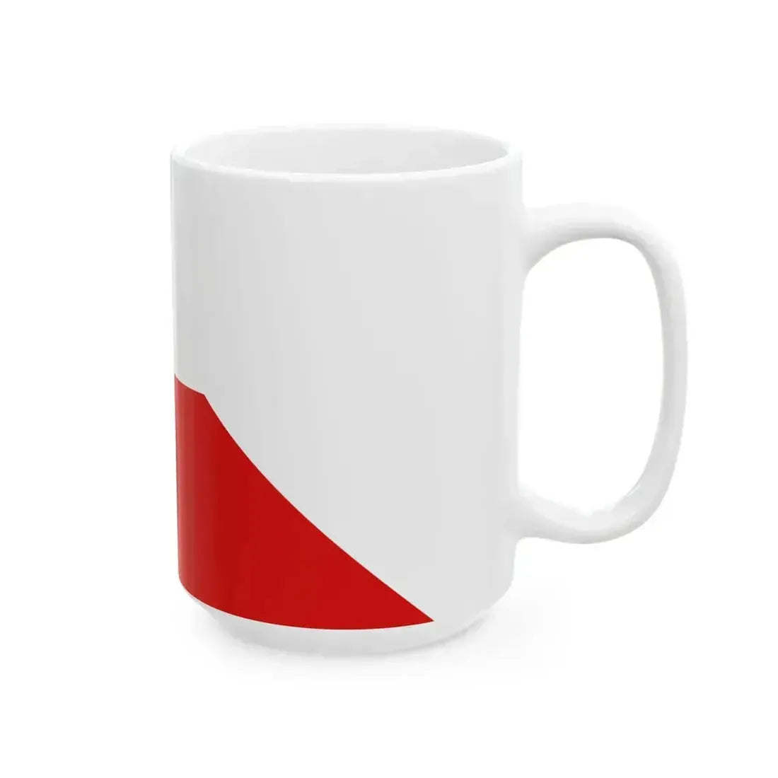 Burgee of Wichita Falls Sailing Club (United States) White Coffee Mug - Go Mug Yourself