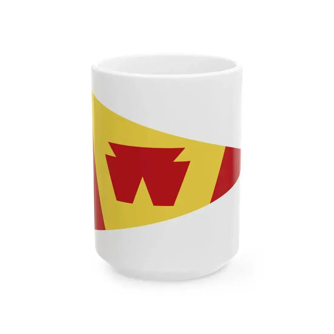 Burgee of Windycrest Sailing Club (United States) White Coffee Mug 15oz - Go Mug Yourself