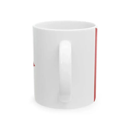 Burgee of Windycrest Sailing Club (United States) White Coffee Mug - Go Mug Yourself