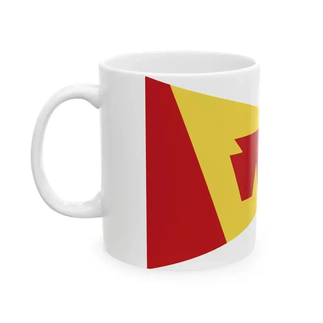 Burgee of Windycrest Sailing Club (United States) White Coffee Mug - Go Mug Yourself