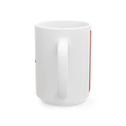Burgee of Windycrest Sailing Club (United States) White Coffee Mug - Go Mug Yourself