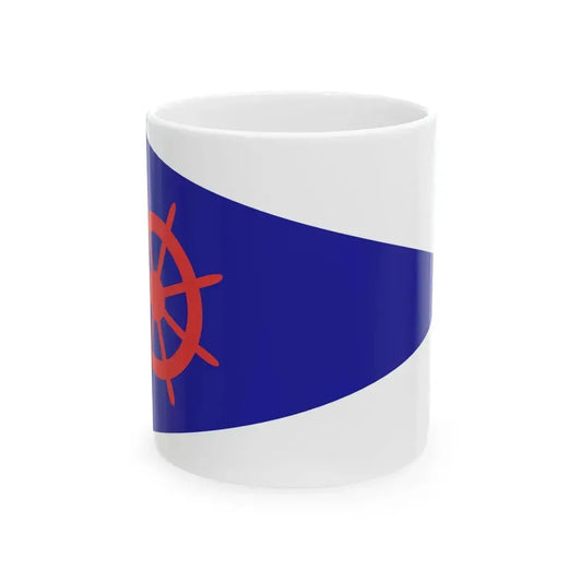 Burgee of Y C Rosario (Argentina) White Coffee Mug 11oz - Go Mug Yourself