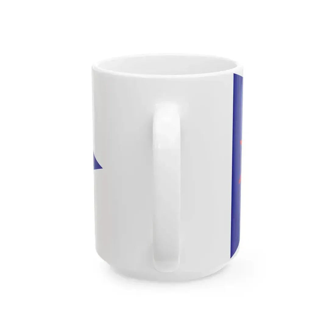 Burgee of Y C Rosario (Argentina) White Coffee Mug - Go Mug Yourself