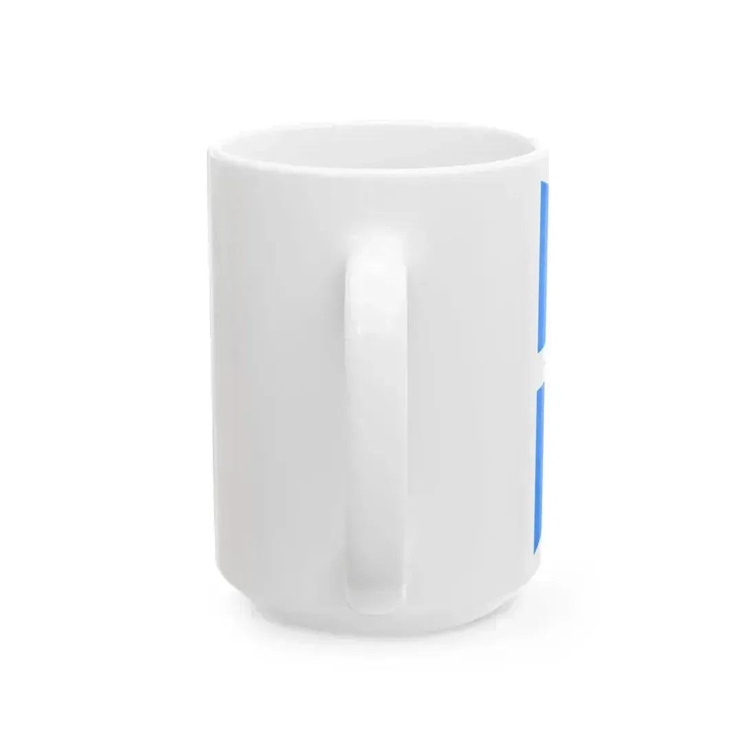 Burgee of Yacht Club Costa Smeralda (Italy) White Coffee Mug - Go Mug Yourself