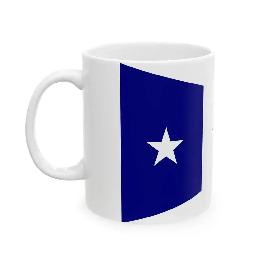 Burgee of Yacht Club de France (France) White Coffee Mug - Go Mug Yourself