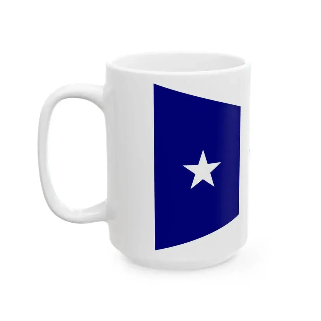 Burgee of Yacht Club de France (France) White Coffee Mug - Go Mug Yourself
