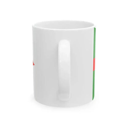 Burgee of YC Adriaco (Italy) White Coffee Mug - Go Mug Yourself